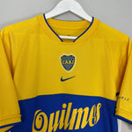 Shop 2001/02 BOCA JUNIORS AWAY SHIRT (L) NIKE, classic football shirts, vintage football shirts & retro soccer jerseys at Cult Kits