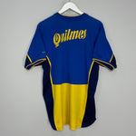 Shop 2001/02 BOCA JUNIORS HOME SHIRT (L) NIKE, classic football shirts, vintage football shirts & retro soccer jerseys at Cult Kits