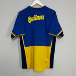 Shop 2001/02 BOCA JUNIORS HOME SHIRT (M) NIKE, classic football shirts, vintage football shirts & retro soccer jerseys at Cult Kits
