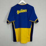 Shop 2001/02 BOCA JUNIORS HOME SHIRT (M) NIKE, classic football shirts, vintage football shirts & retro soccer jerseys at Cult Kits