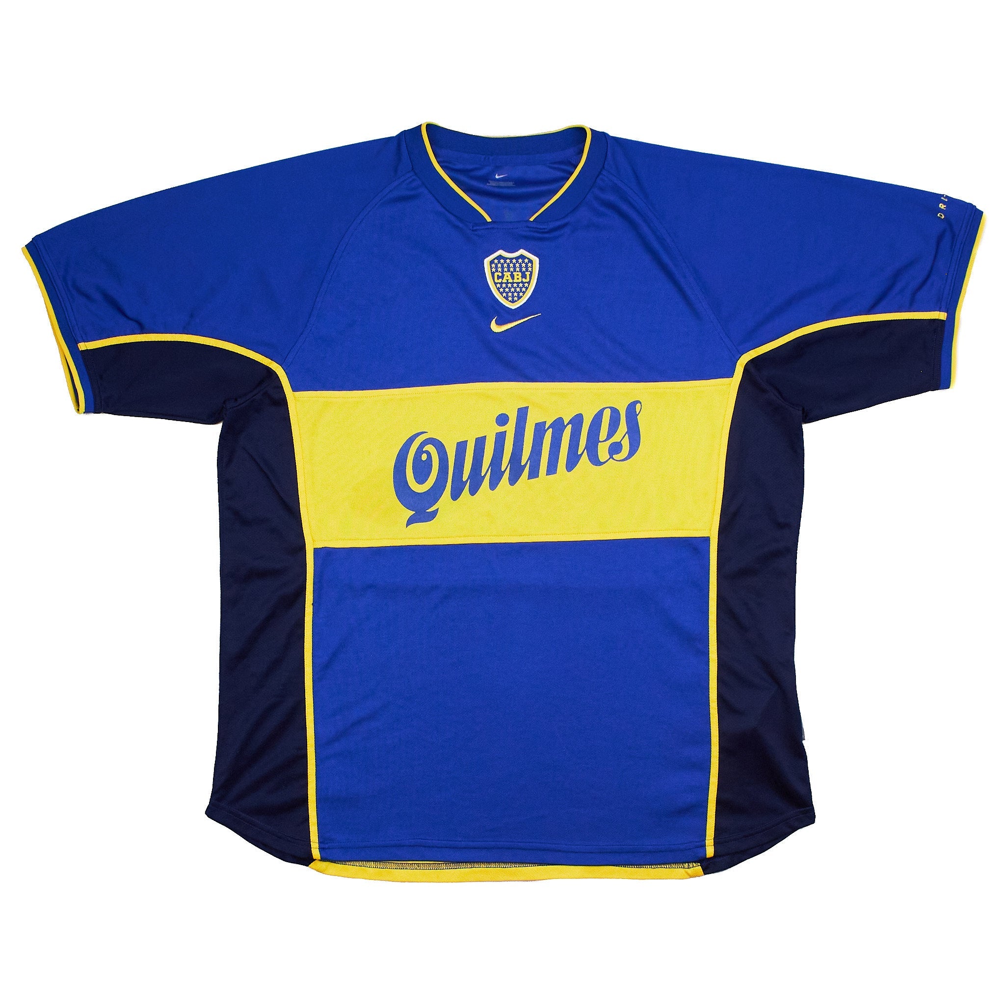 Buy 2001/02 Boca Juniors Home Shirt (XL) Nike ~ Free worldwide shipping ~ Authentic Vintage Football Shirts from Cult Kits