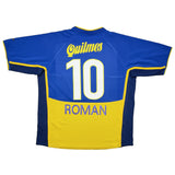 Buy 2001/02 Boca Juniors Roman 10 Home Shirt (L) Nike ~ Free worldwide shipping ~ Authentic Vintage Football Shirts from Cult Kits