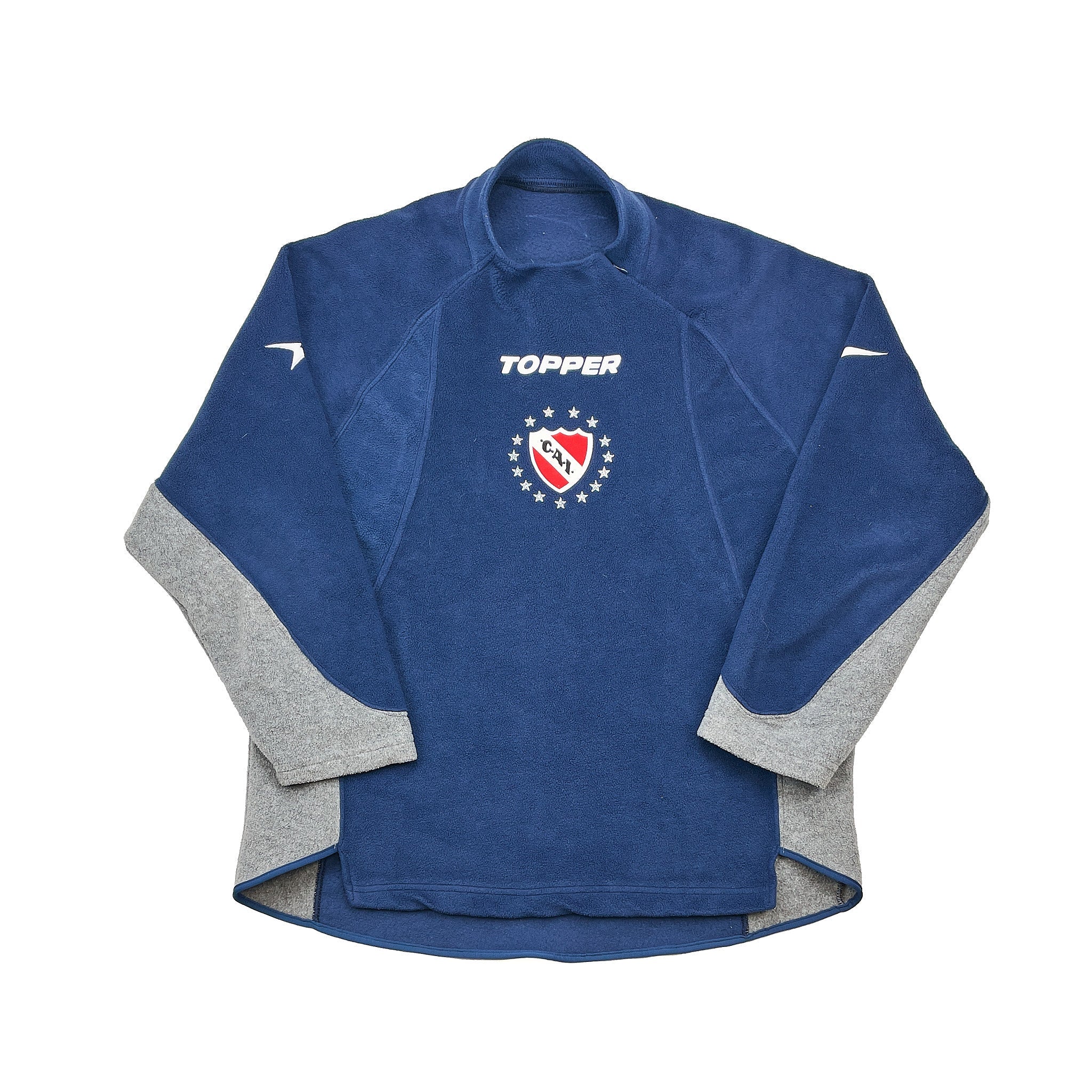 Buy 2001/02 CA Independiente 1/4 Zip Fleece (L) Topper ~ Free worldwide shipping ~ Authentic Vintage Football Shirts from Cult Kits