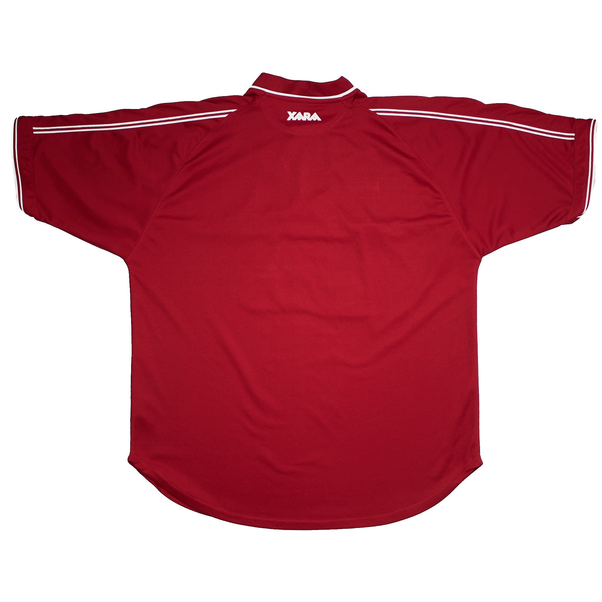 Buy 2001/02 Cardiff City Away Shirt (L) Xara ~ Free worldwide shipping ~ Authentic Vintage Football Shirts from Cult Kits
