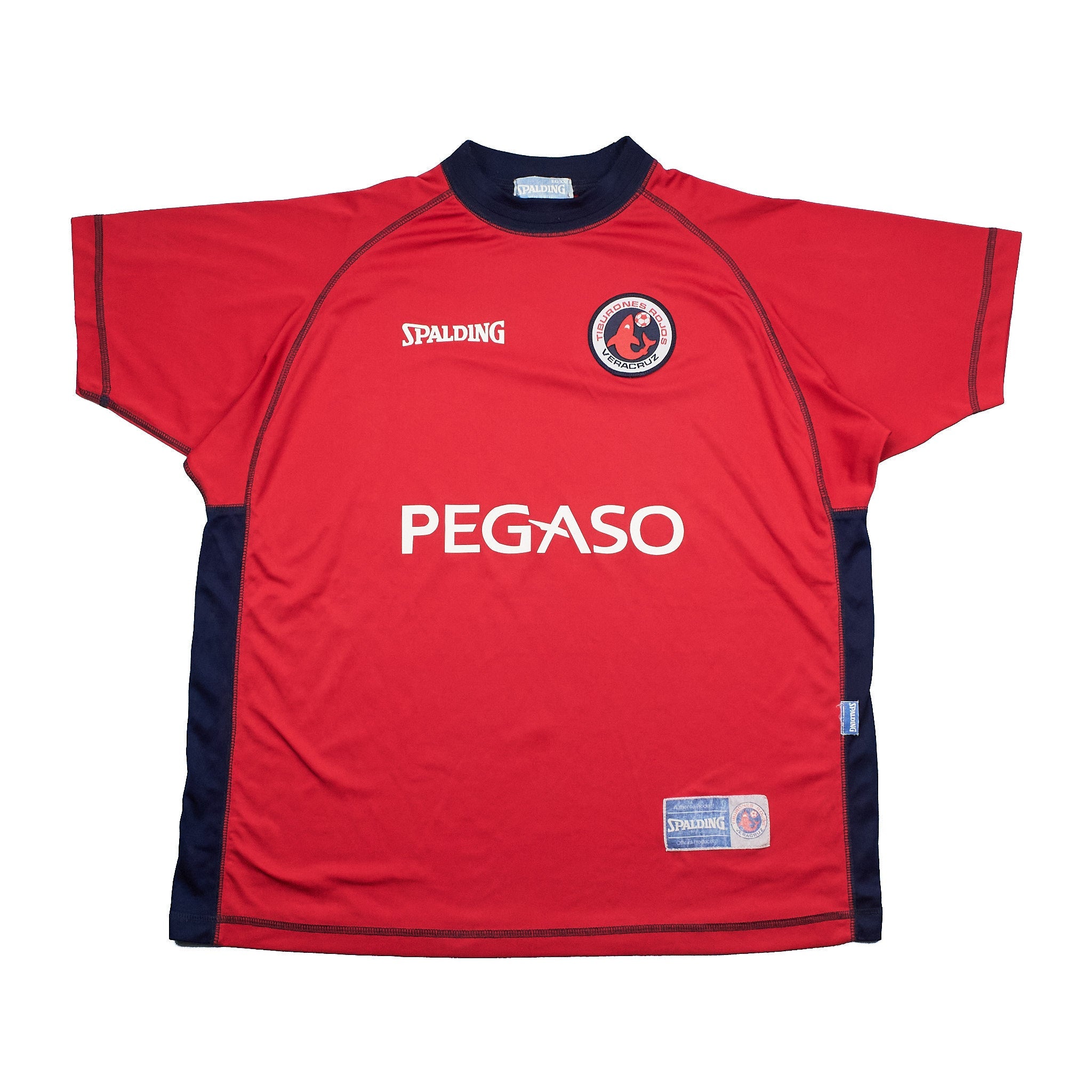 Buy 2001/02 CD Veracruz Home Shirt (XXL) Spalding ~ Free worldwide shipping ~ Authentic Vintage Football Shirts from Cult Kits