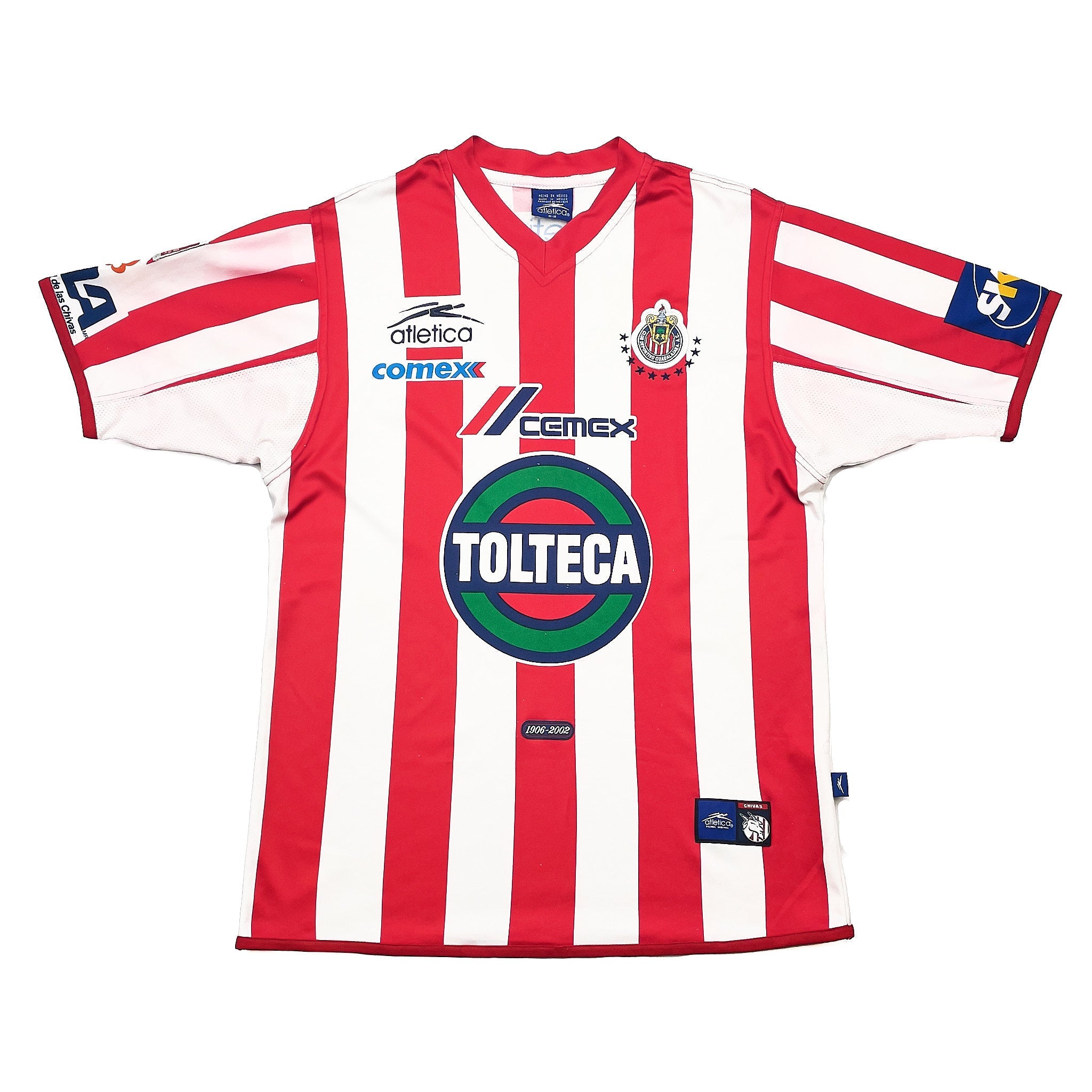 Buy 2001/02 Chivas Guadalajara Home Shirt (M) Atletica ~ Free worldwide shipping available ~ Authentic Vintage Football Shirts from Cult Kits