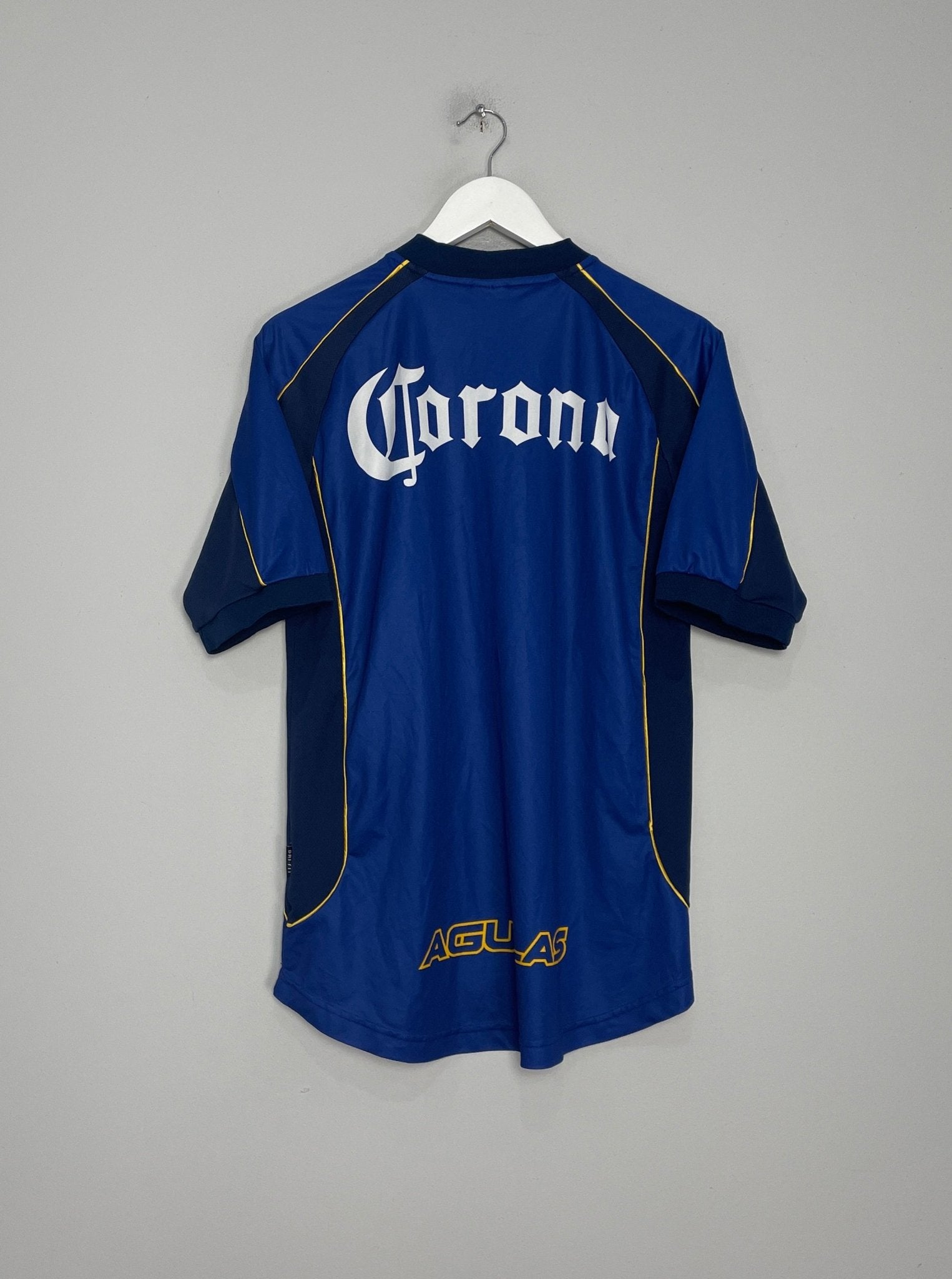 Shop 2001/02 CLUB AMERICA AWAY SHIRT (M) NIKE, classic football shirts, vintage football shirts & retro soccer jerseys at Cult Kits