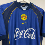 Shop 2001/02 CLUB AMERICA AWAY SHIRT (M) NIKE, classic football shirts, vintage football shirts & retro soccer jerseys at Cult Kits