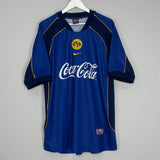 Shop 2001/02 CLUB AMERICA AWAY SHIRT (XL) NIKE, classic football shirts, vintage football shirts & retro soccer jerseys at Cult Kits