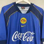 Shop 2001/02 CLUB AMERICA AWAY SHIRT (XL) NIKE, classic football shirts, vintage football shirts & retro soccer jerseys at Cult Kits