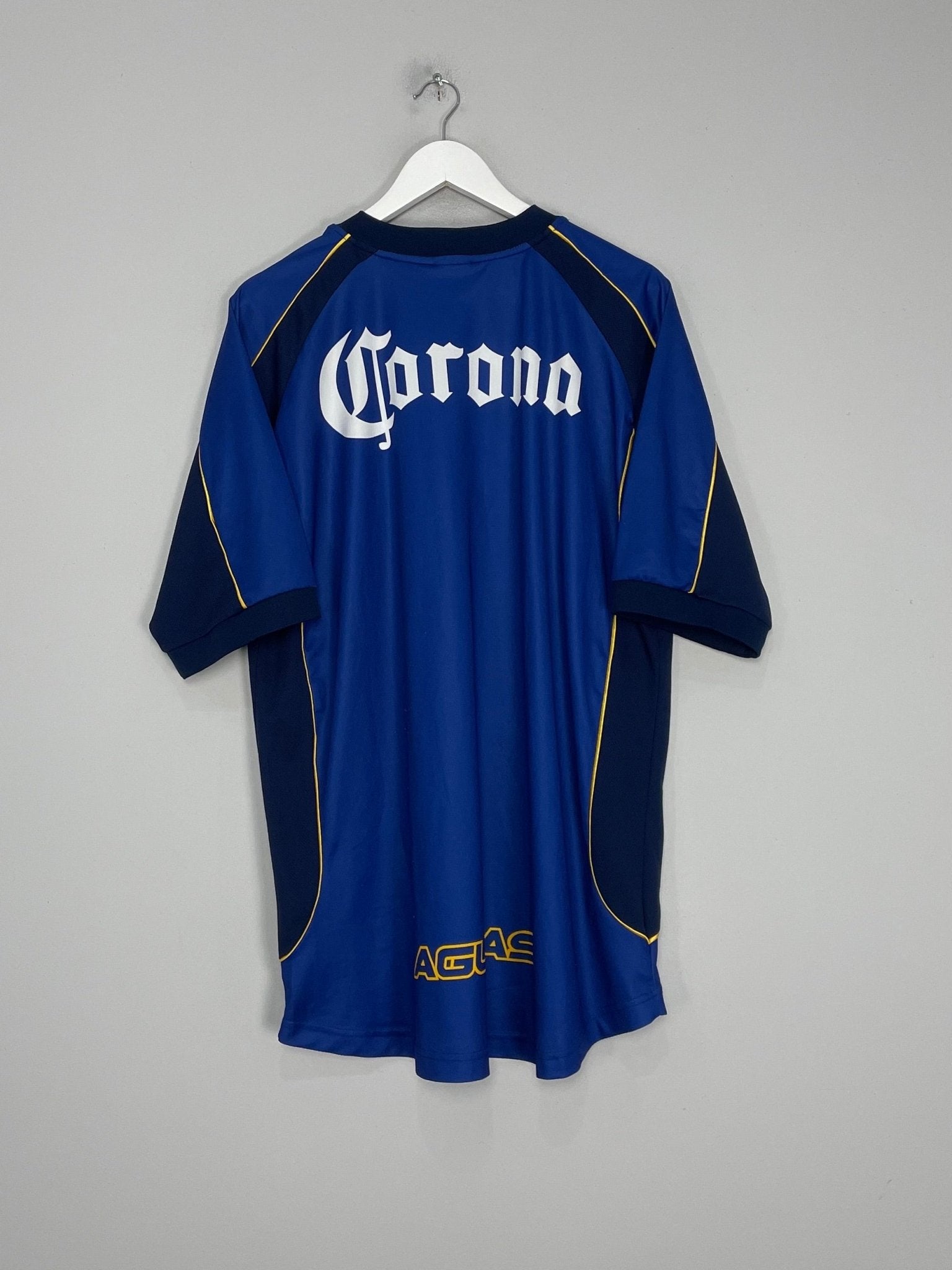 Shop 2001/02 CLUB AMERICA AWAY SHIRT (XL) NIKE, classic football shirts, vintage football shirts & retro soccer jerseys at Cult Kits