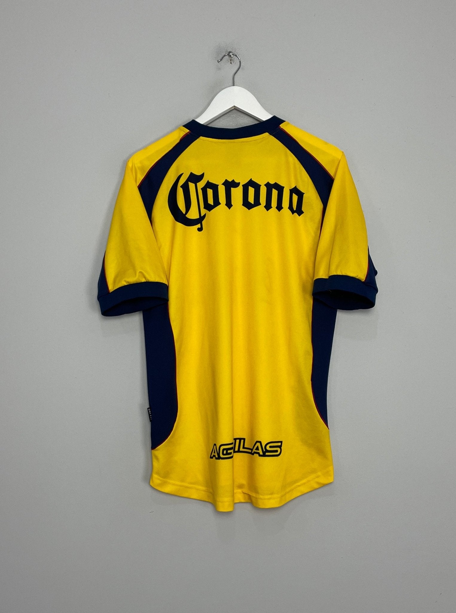 Shop 2001/02 CLUB AMERICA HOME SHIRT (M) NIKE, classic football shirts, vintage football shirts & retro soccer jerseys at Cult Kits