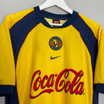 Shop 2001/02 CLUB AMERICA HOME SHIRT (M) NIKE, classic football shirts, vintage football shirts & retro soccer jerseys at Cult Kits