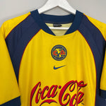 Shop 2001/02 CLUB AMERICA HOME SHIRT (M) NIKE, classic football shirts, vintage football shirts & retro soccer jerseys at Cult Kits