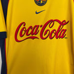 Shop 2001/02 CLUB AMERICA HOME SHIRT (M) NIKE, classic football shirts, vintage football shirts & retro soccer jerseys at Cult Kits
