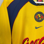 Shop 2001/02 CLUB AMERICA HOME SHIRT (M) NIKE, classic football shirts, vintage football shirts & retro soccer jerseys at Cult Kits