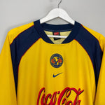 Shop 2001/02 CLUB AMERICA HOME SHIRT (XL) NIKE, classic football shirts, vintage football shirts & retro soccer jerseys at Cult Kits