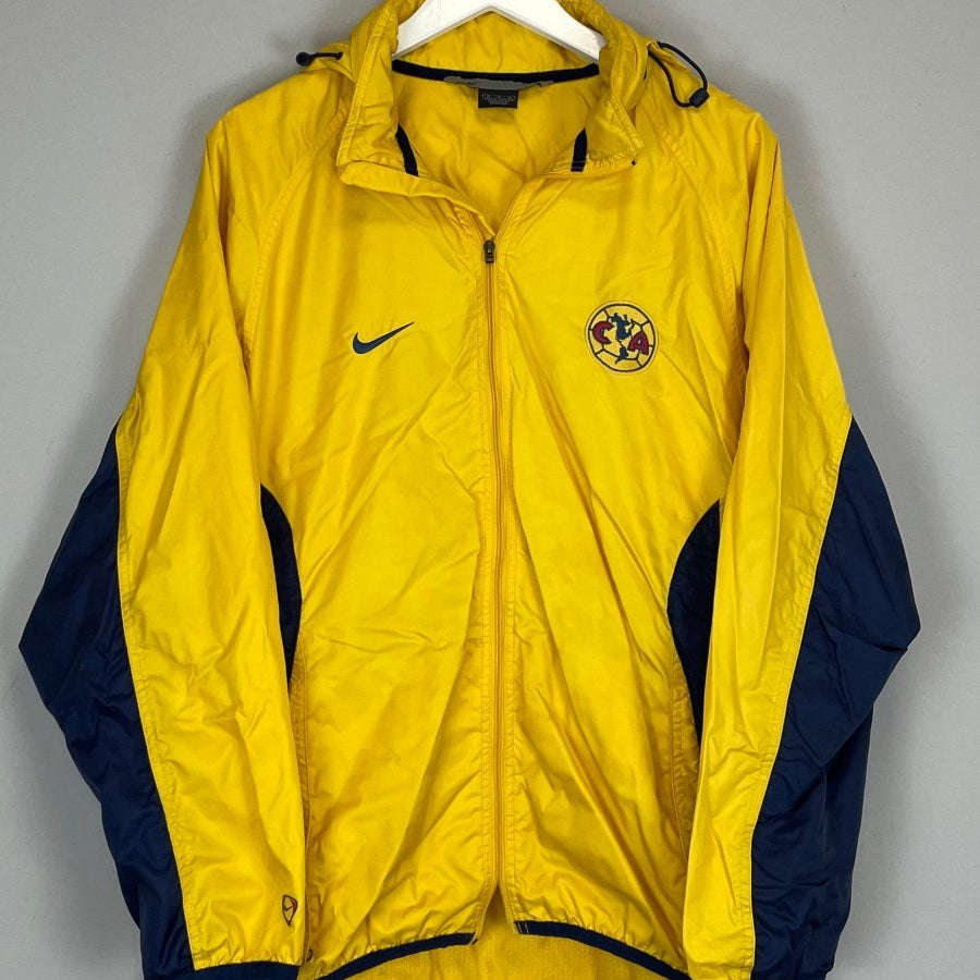2001/02 CLUB AMERICA TRACK JACKET (M) NIKE - Cult Kits - Medium - Buy Vintage Football Shirts, Authentic Retro Football Shirts For Sale, Classic Football Shirts & Soccer Jersey