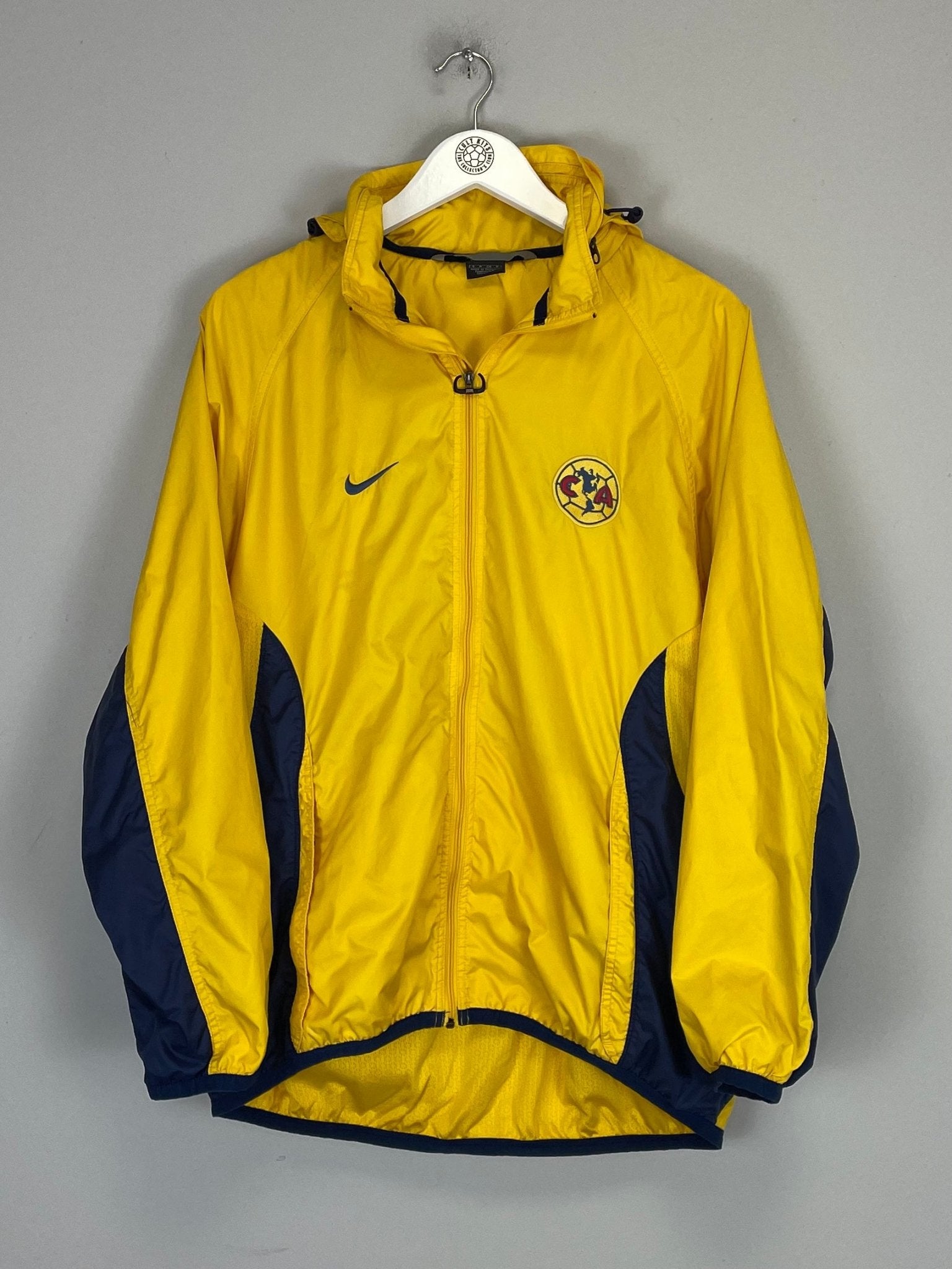 Shop 2001/02 CLUB AMERICA TRACK JACKET (S) NIKE, classic football shirts, vintage football shirts & retro soccer jerseys at Cult Kits