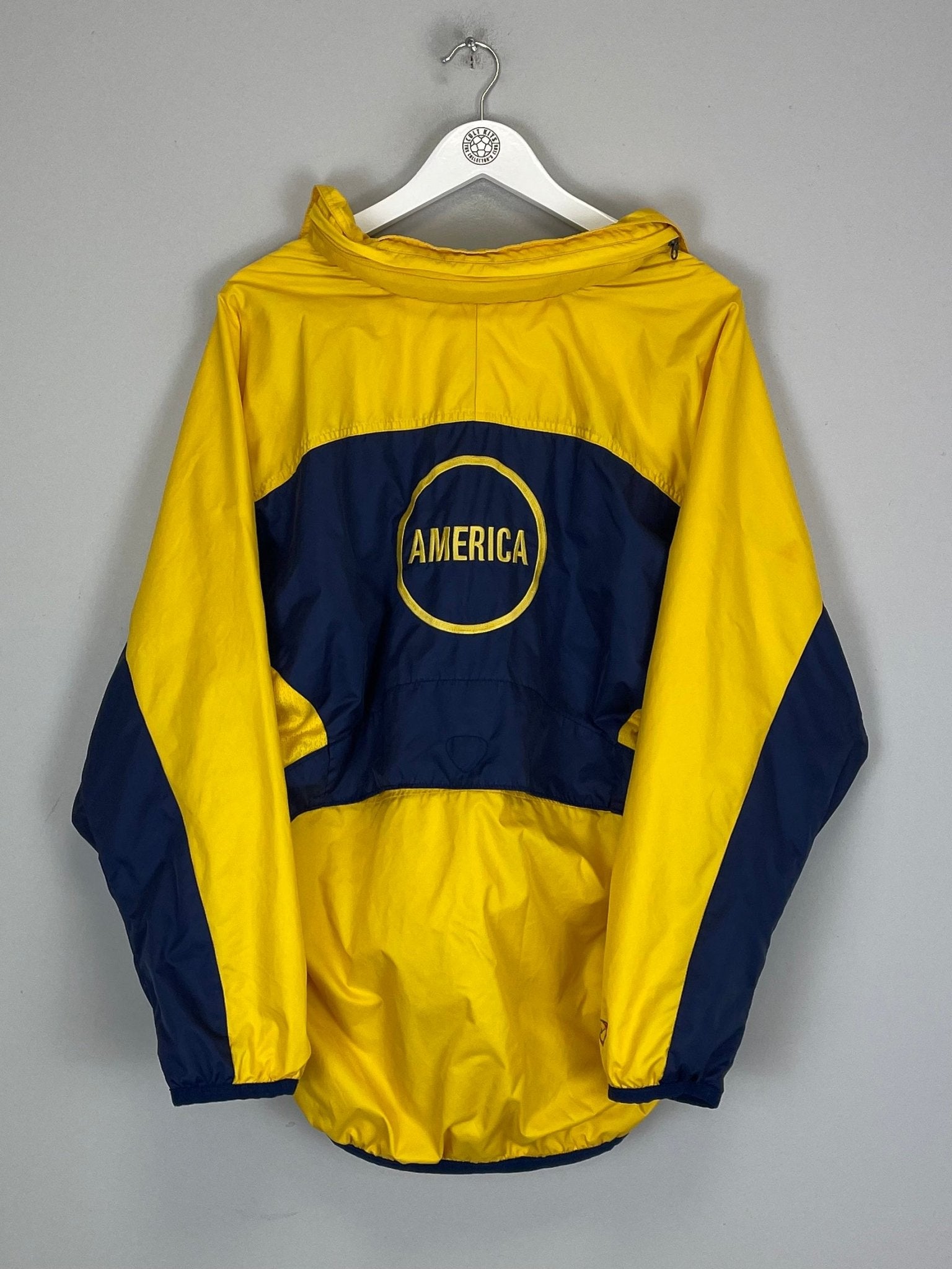 Shop 2001/02 CLUB AMERICA TRACK JACKET (S) NIKE, classic football shirts, vintage football shirts & retro soccer jerseys at Cult Kits