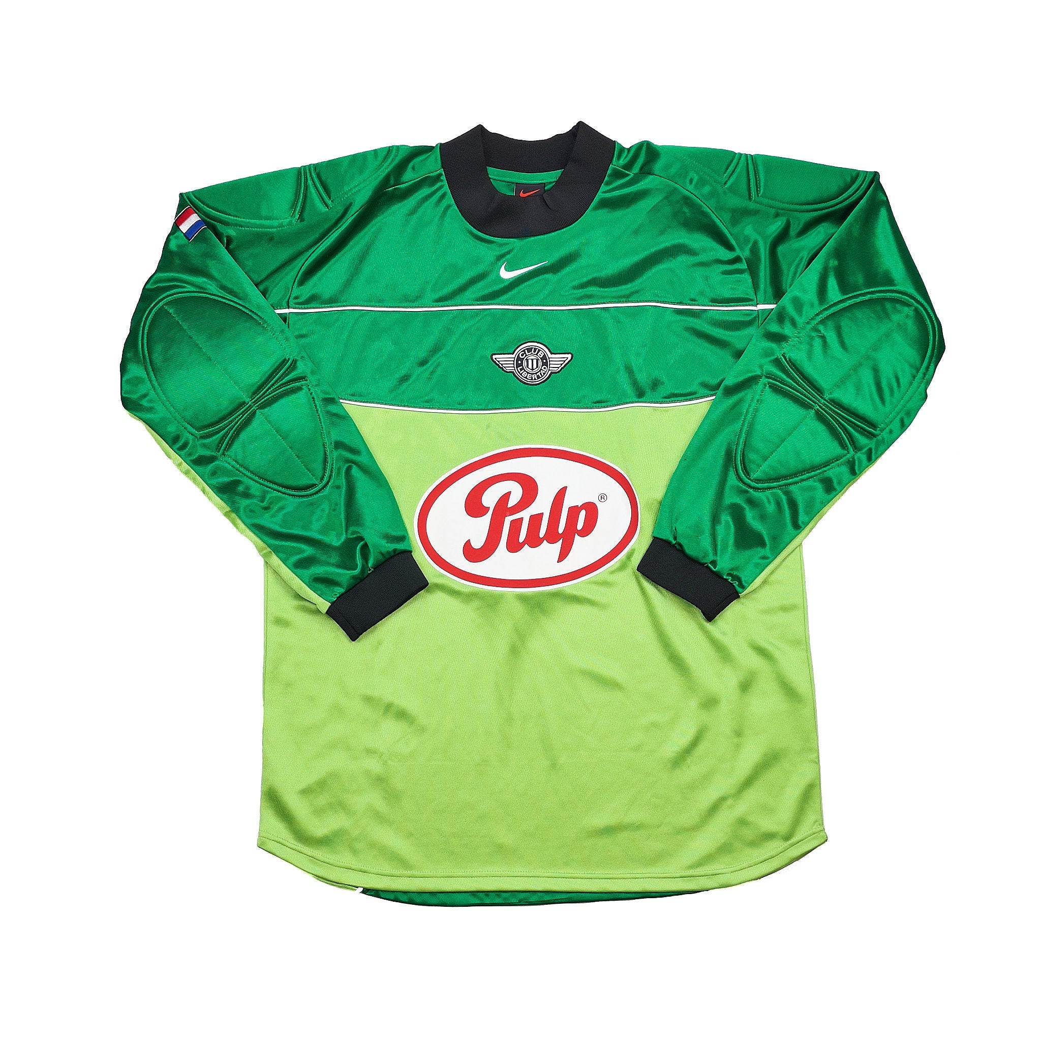 Buy 2001/02 Club Libertad 1 GK Shirt (L) Nike ~ Free worldwide shipping ~ Authentic Vintage Football Shirts from Cult Kits