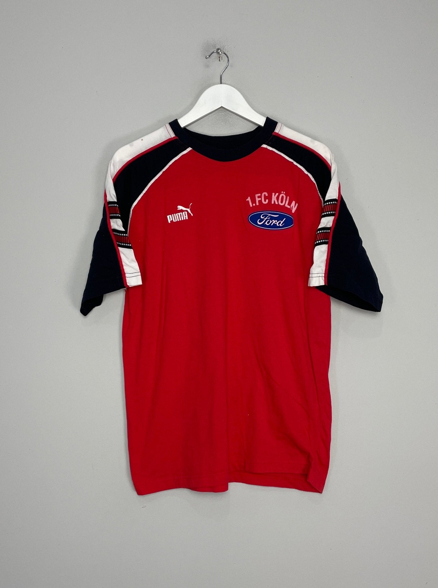 Shop 2001/02 COLOGNE TRAINING SHIRT (M) PUMA, classic football shirts, vintage football shirts & retro soccer jerseys at Cult Kits