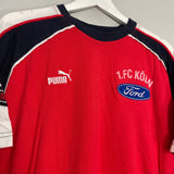 Shop 2001/02 COLOGNE TRAINING SHIRT (M) PUMA, classic football shirts, vintage football shirts & retro soccer jerseys at Cult Kits