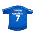 Buy 2001/02 CRUZ AZUL ALMAGUER 7 *PLAYER ISSUE* HOME SHIRT (L) FILA ~ Free worldwide shipping available ~ Authentic Vintage Football Shirts from Cult Kits