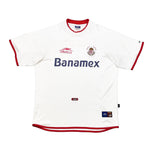 Buy 2001/02 Deportivo Toluca Away Shirt (XXL) Atletica ~ Free worldwide shipping ~ Authentic Vintage Football Shirts from Cult Kits