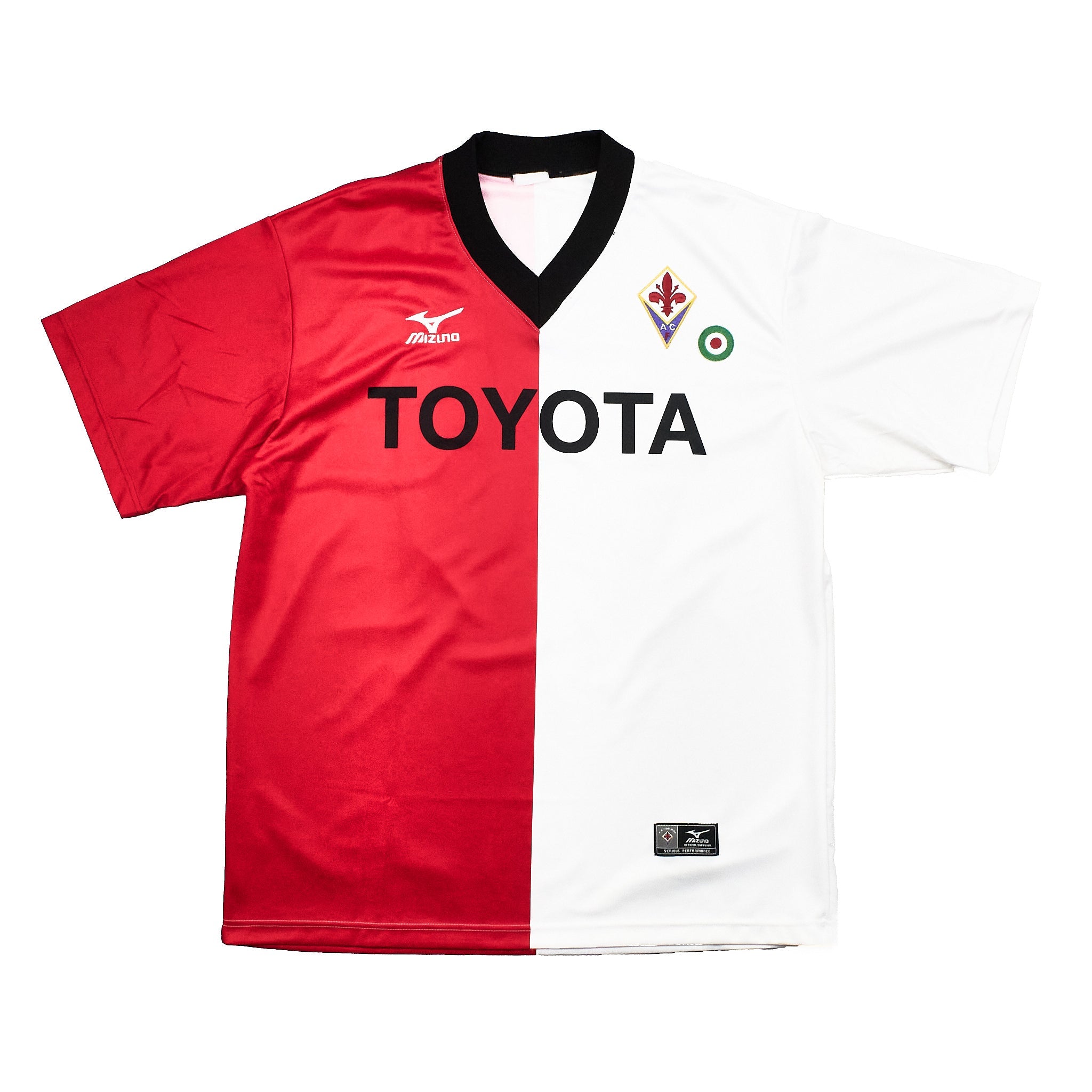 Buy 2001/02 Fiorentina Adriano 90 Third Shirt (L) Mizuno ~ Free worldwide shipping ~ Authentic Vintage Football Shirts from Cult Kits