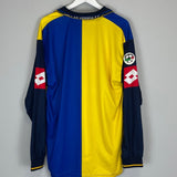 2001/02 HELLAS VERONA L/S HOME SHIRT (XXL) LOTTO - Cult Kits - XXL - Buy Vintage Football Shirts, Authentic Retro Football Shirts For Sale, Classic Football Shirts & Soccer Jersey