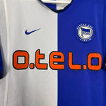 Shop 2001/02 HERTHA BERLIN HOME SHIRT (S) NIKE, classic football shirts, vintage football shirts & retro soccer jerseys at Cult Kits