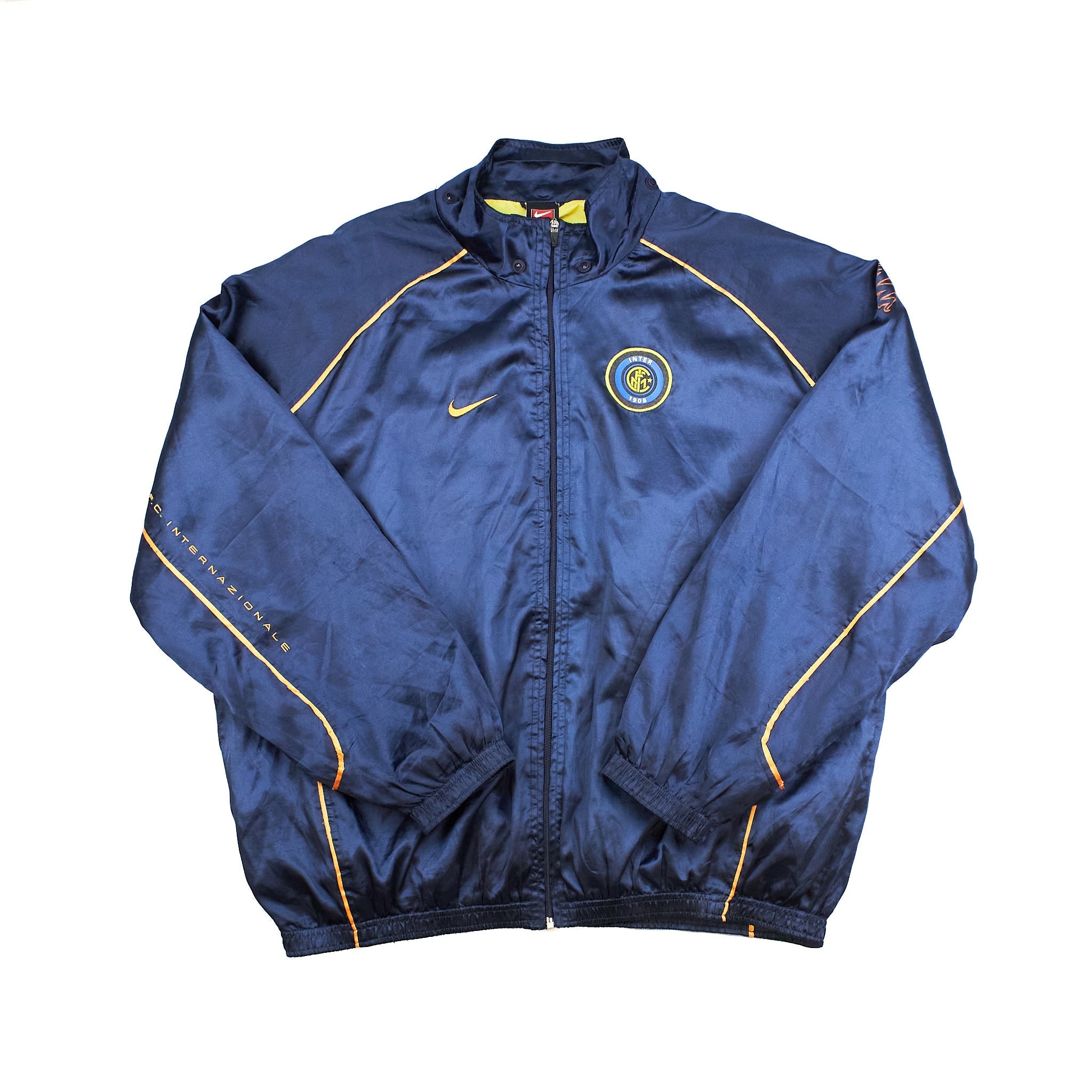Buy 2001/02 Inter Milan Rain Jacket (XL) Nike ~ Free worldwide shipping ~ Authentic Vintage Football Shirts from Cult Kits
