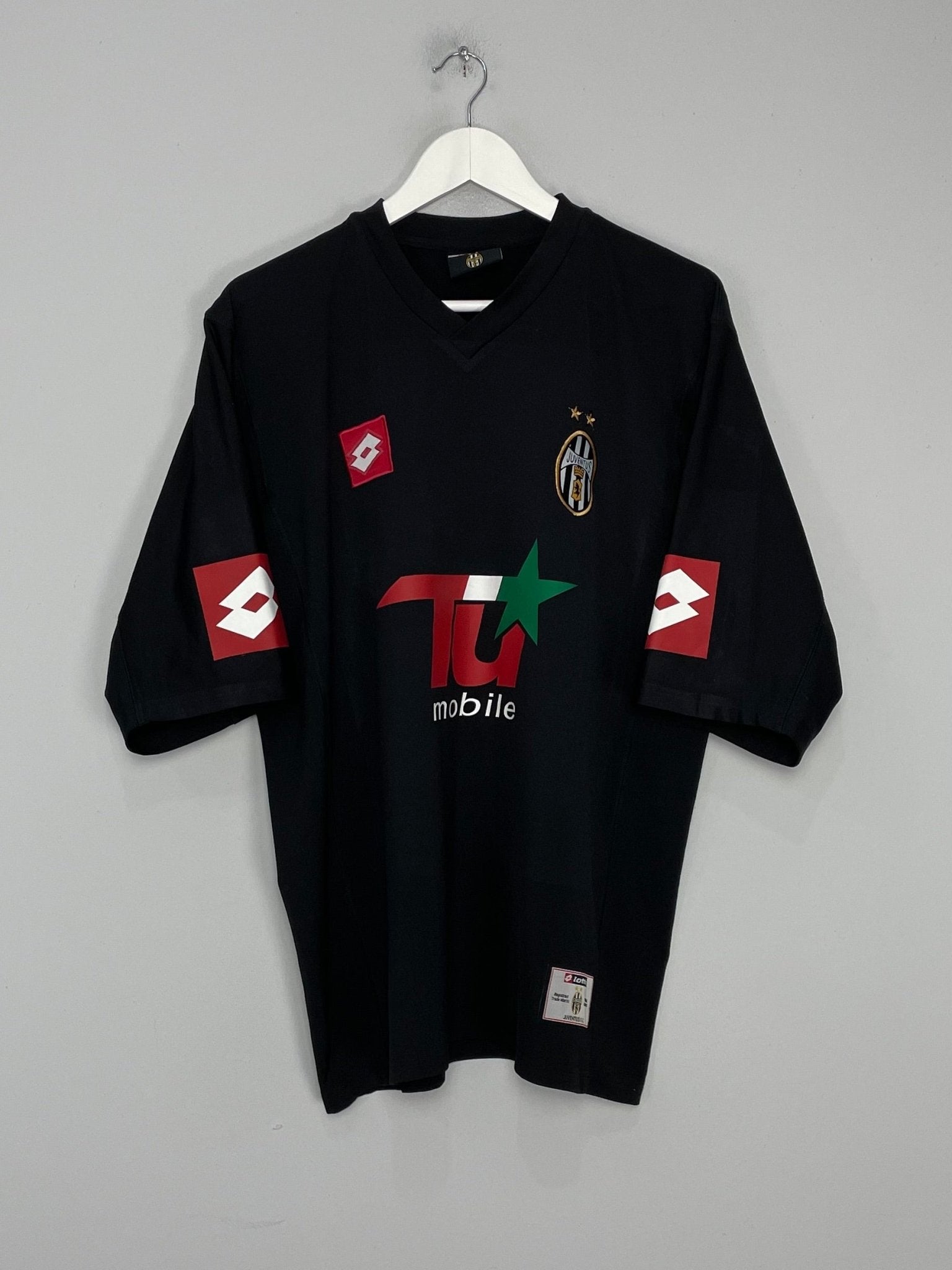 Shop 2001/02 JUVENTUS DAVIDS #26 AWAY SHIRT (L) LOTTO, classic football shirts, vintage football shirts & retro soccer jerseys at Cult Kits
