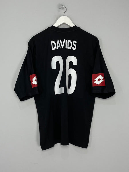 Davids★01-02★Juventus★サッカーユニフォーム★LOTTO★L 200102-juventus-davids-26-away