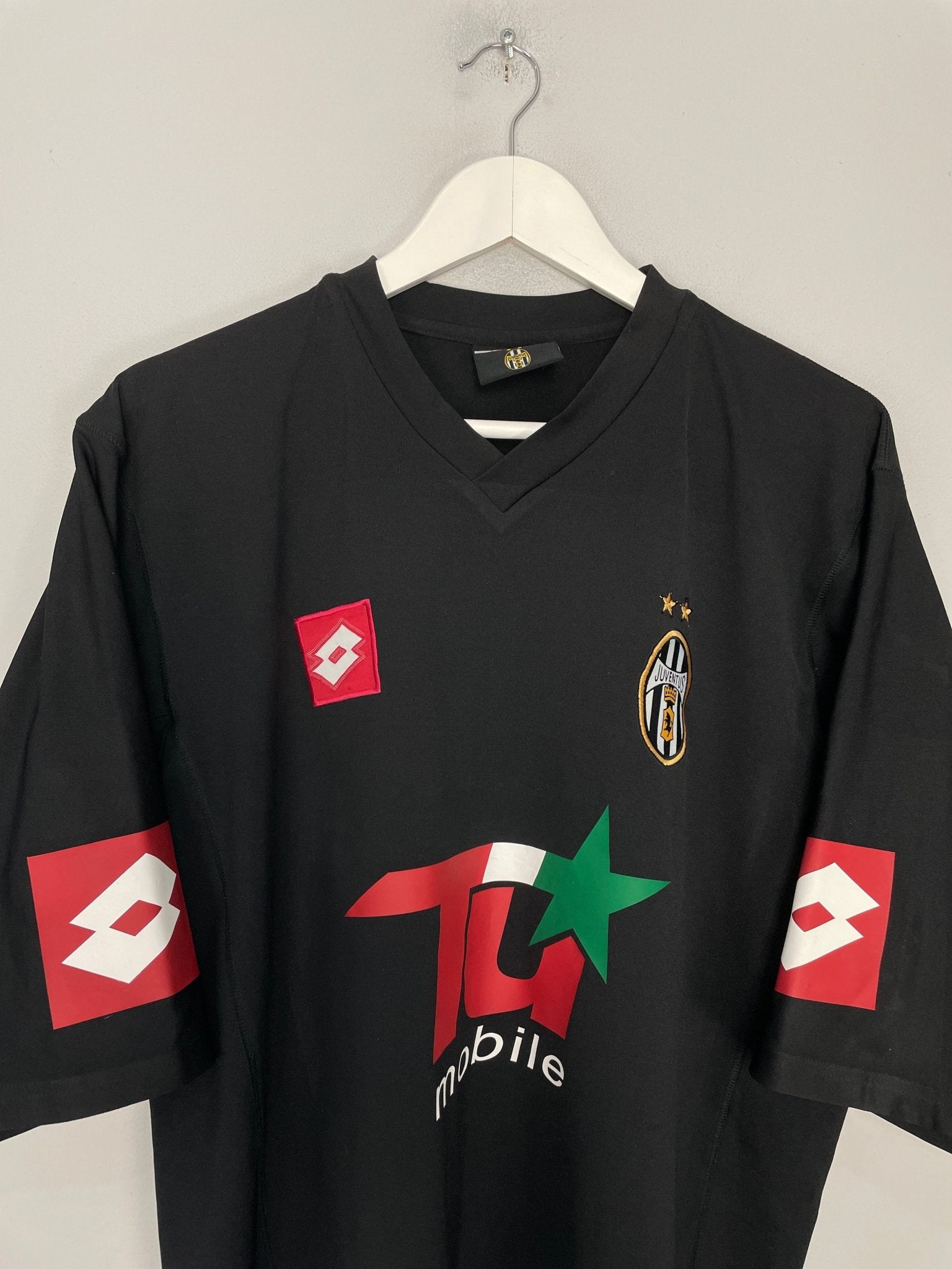 Shop 2001/02 JUVENTUS DAVIDS #26 AWAY SHIRT (L) LOTTO, classic football shirts, vintage football shirts & retro soccer jerseys at Cult Kits