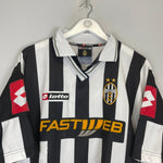 Shop 2001/02 JUVENTUS DEL PIERO #10 HOME SHIRT (L) LOTTO, classic football shirts, vintage football shirts & retro soccer jerseys at Cult Kits