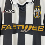 2001/02 JUVENTUS DEL PIERO 10 HOME SHIRT (L) LOTTO - Cult Kits - Large - Buy Vintage Football Shirts, Authentic Retro Football Shirts For Sale, Classic Football Shirts & Soccer Jersey