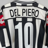 2001/02 JUVENTUS DEL PIERO 10 HOME SHIRT (L) LOTTO - Cult Kits - Large - Buy Vintage Football Shirts, Authentic Retro Football Shirts For Sale, Classic Football Shirts & Soccer Jersey