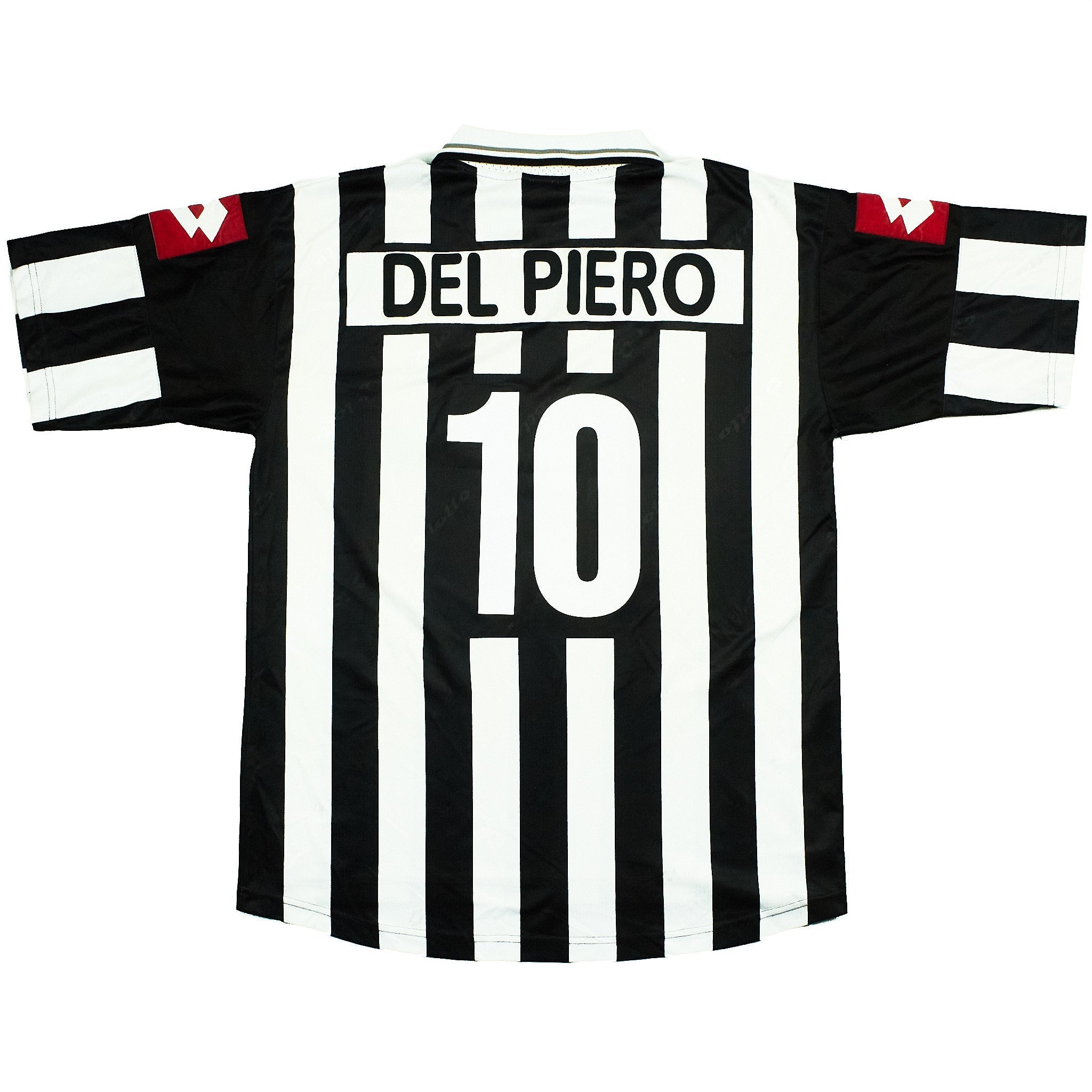 Buy 2001/02 Juventus Del Piero 10 Home Shirt (XL) Lotto ~ Free worldwide shipping ~ Authentic Vintage Football Shirts from Cult Kits