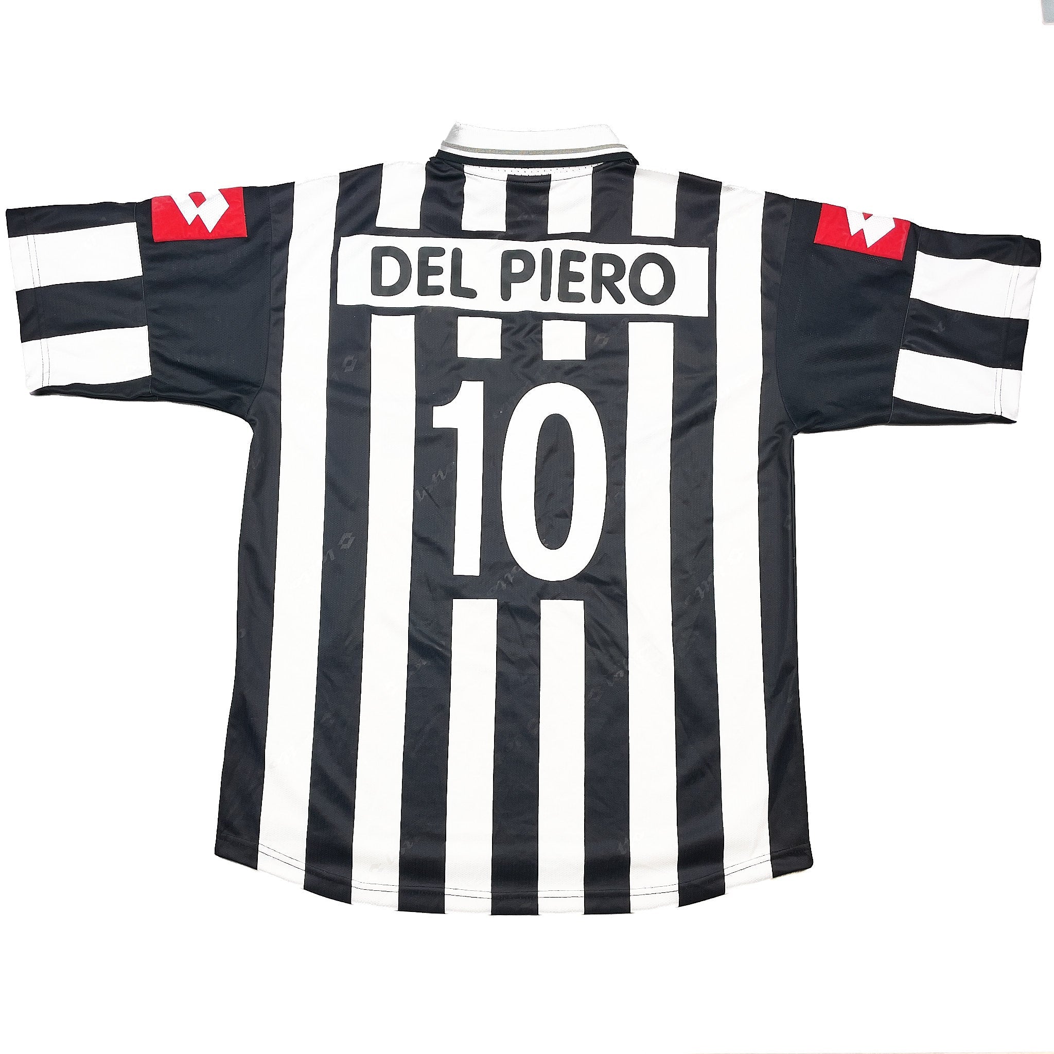 Buy 2001/02 JUVENTUS DEL PIERO 10 HOME SHIRT (XXL) LOTTO ~ Free worldwide shipping available ~ Authentic Vintage Football Shirts from Cult Kits