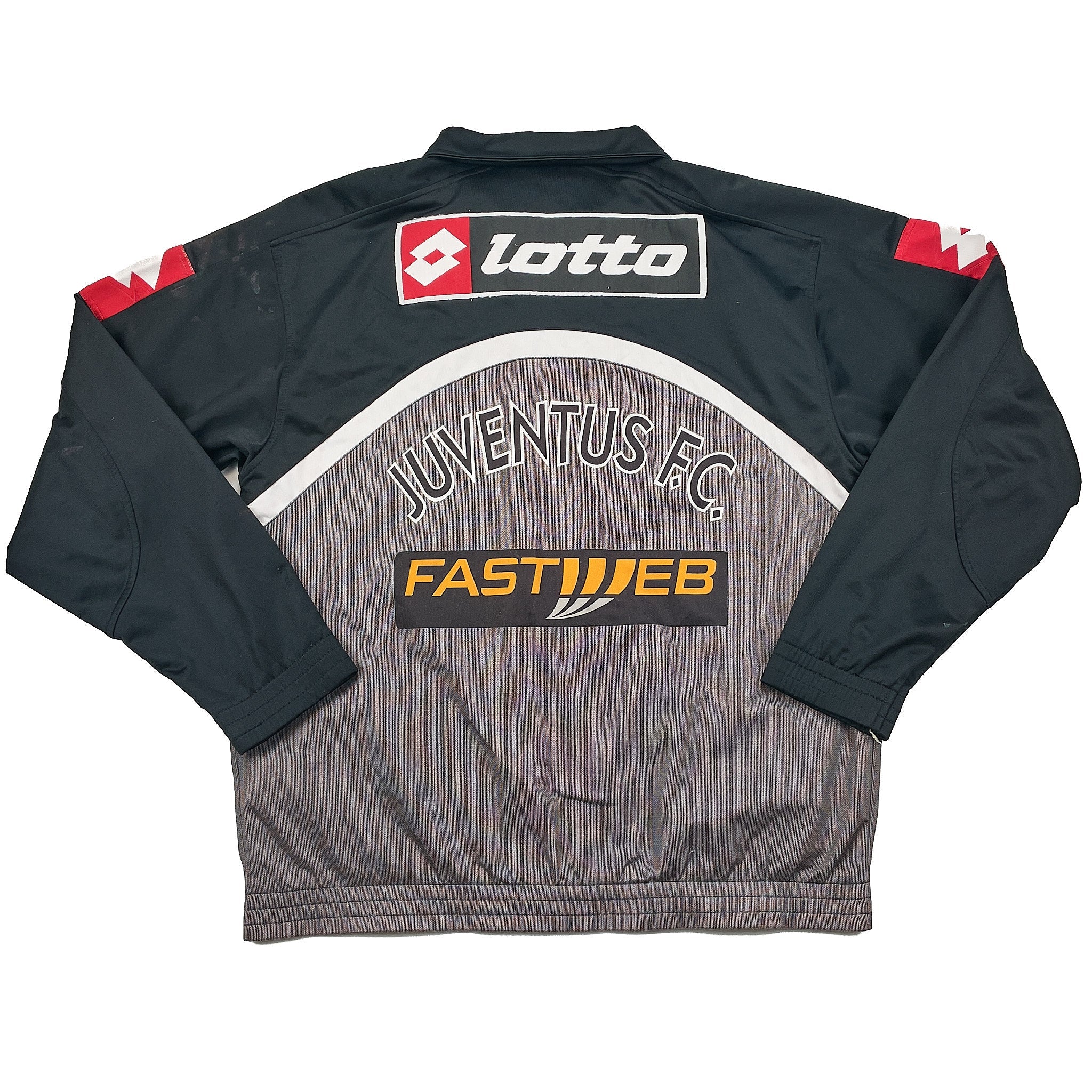Buy 2001/02 JUVENTUS TRACK JACKET (M) LOTTO ~ Free worldwide shipping available ~ Authentic Vintage Football Shirts from Cult Kits