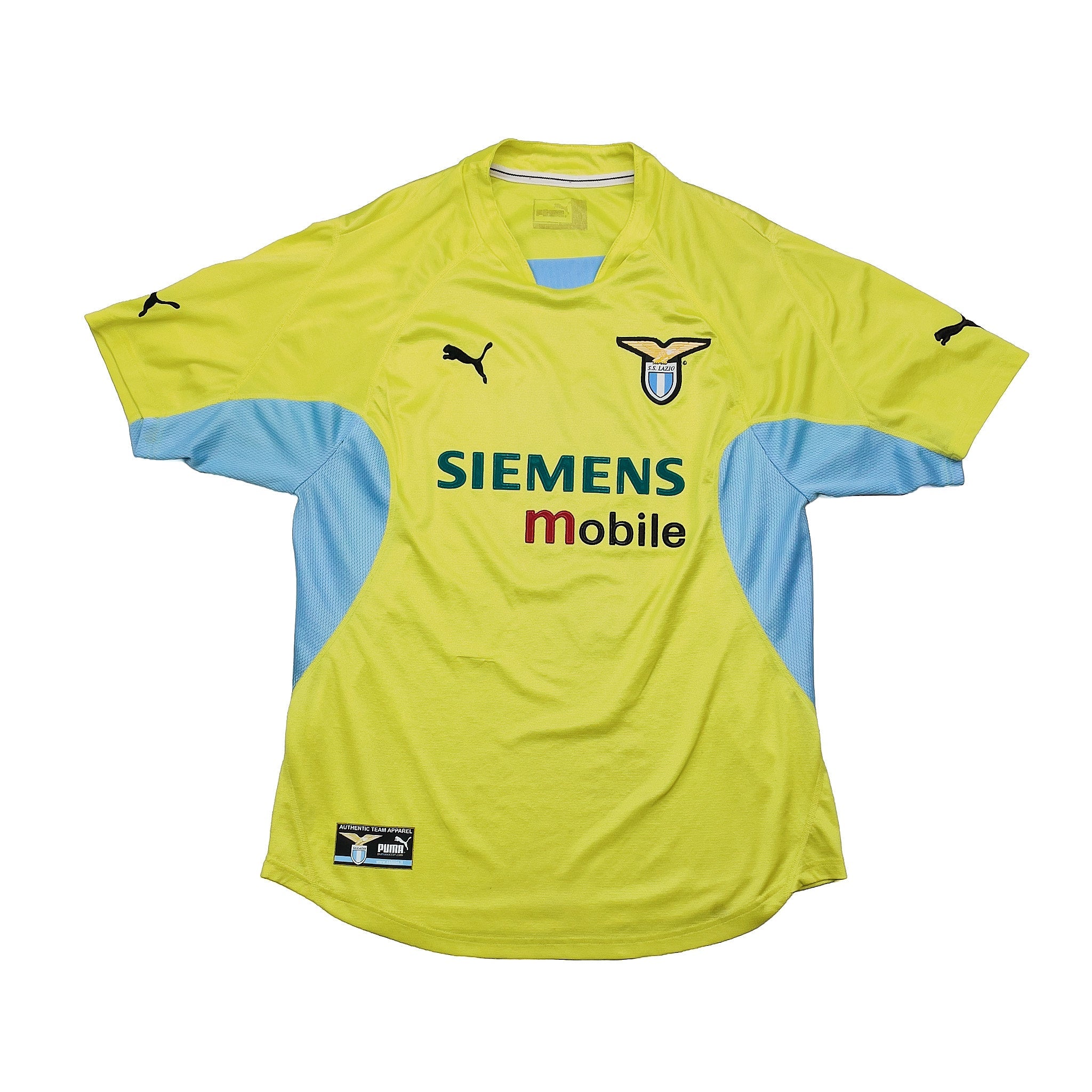Buy 2001/02 Lazio Claudio 7 Away Shirt (M) Puma ~ Free worldwide shipping available ~ Authentic Vintage Football Shirts from Cult Kits