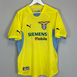 Shop 2001/02 LAZIO NESTA #13 AWAY SHIRT (L) PUMA, classic football shirts, vintage football shirts & retro soccer jerseys at Cult Kits