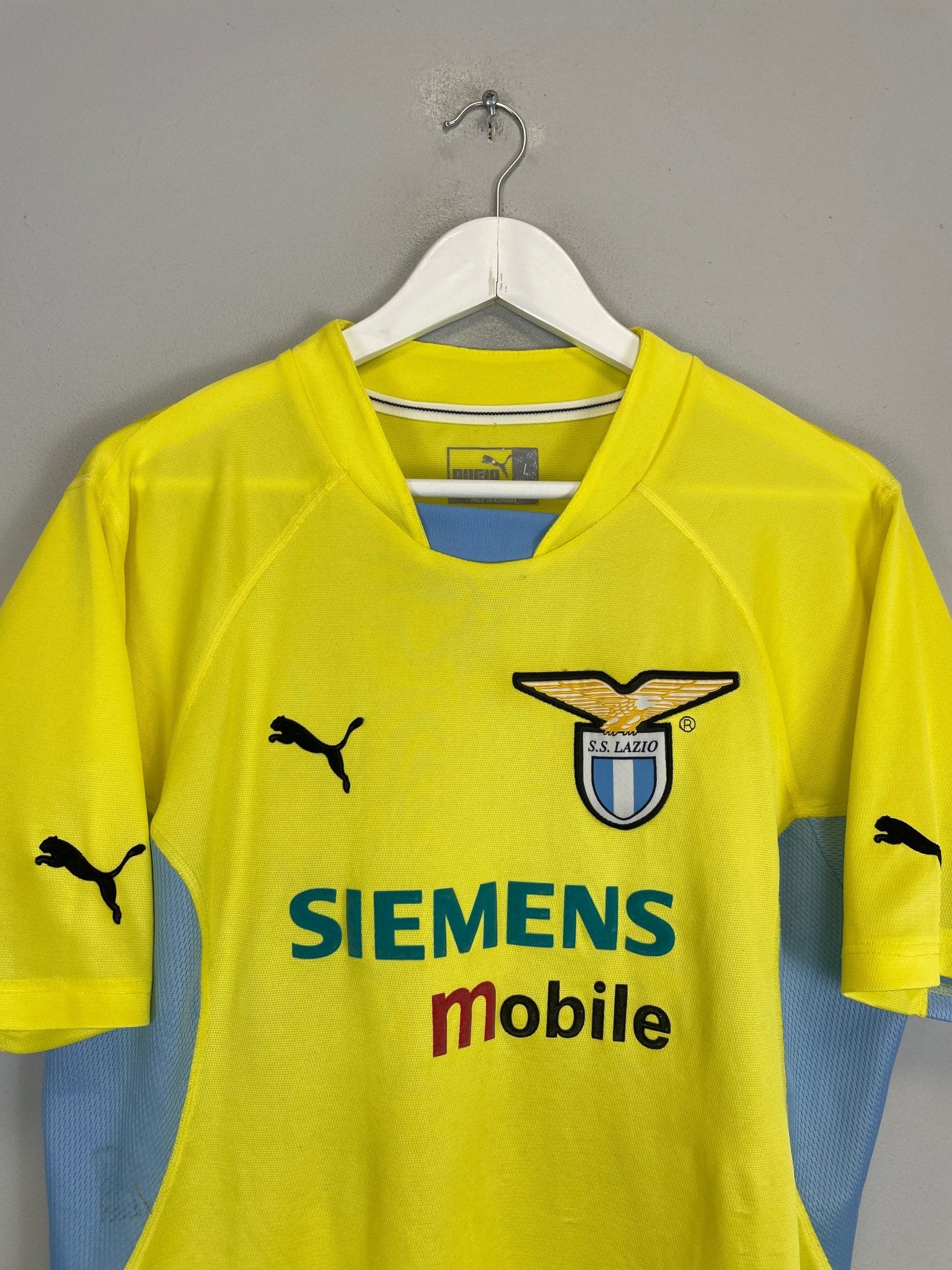 Shop 2001/02 LAZIO NESTA #13 AWAY SHIRT (L) PUMA, classic football shirts, vintage football shirts & retro soccer jerseys at Cult Kits
