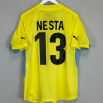 Shop 2001/02 LAZIO NESTA #13 AWAY SHIRT (L) PUMA, classic football shirts, vintage football shirts & retro soccer jerseys at Cult Kits