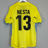 Shop 2001/02 LAZIO NESTA #13 AWAY SHIRT (L) PUMA, classic football shirts, vintage football shirts & retro soccer jerseys at Cult Kits