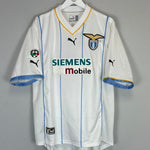 2001/02 LAZIO PANCARO 15 *MATCH ISSUE* AWAY SHIRT (XL) PUMA - Cult Kits - XL - Buy Vintage Football Shirts, Authentic Retro Football Shirts For Sale, Classic Football Shirts & Soccer Jersey