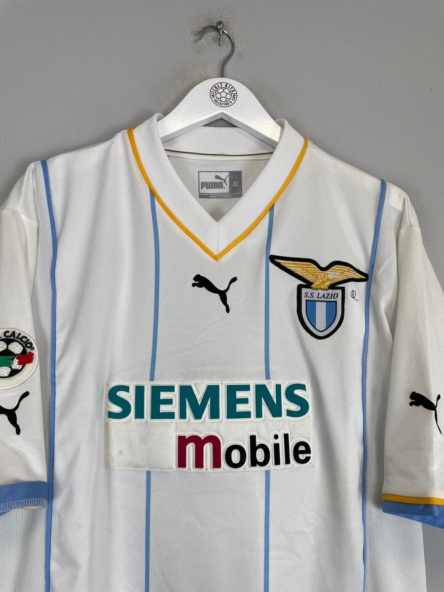 2001/02 LAZIO PANCARO 15 *MATCH ISSUE* AWAY SHIRT (XL) PUMA - Cult Kits - XL - Buy Vintage Football Shirts, Authentic Retro Football Shirts For Sale, Classic Football Shirts & Soccer Jersey