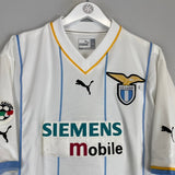 2001/02 LAZIO PANCARO 15 *MATCH ISSUE* AWAY SHIRT (XL) PUMA - Cult Kits - XL - Buy Vintage Football Shirts, Authentic Retro Football Shirts For Sale, Classic Football Shirts & Soccer Jersey